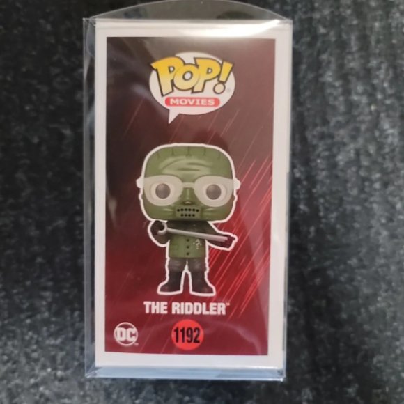 Funko Pop! The Batman the Riddler signed pop - Picture 4 of 6